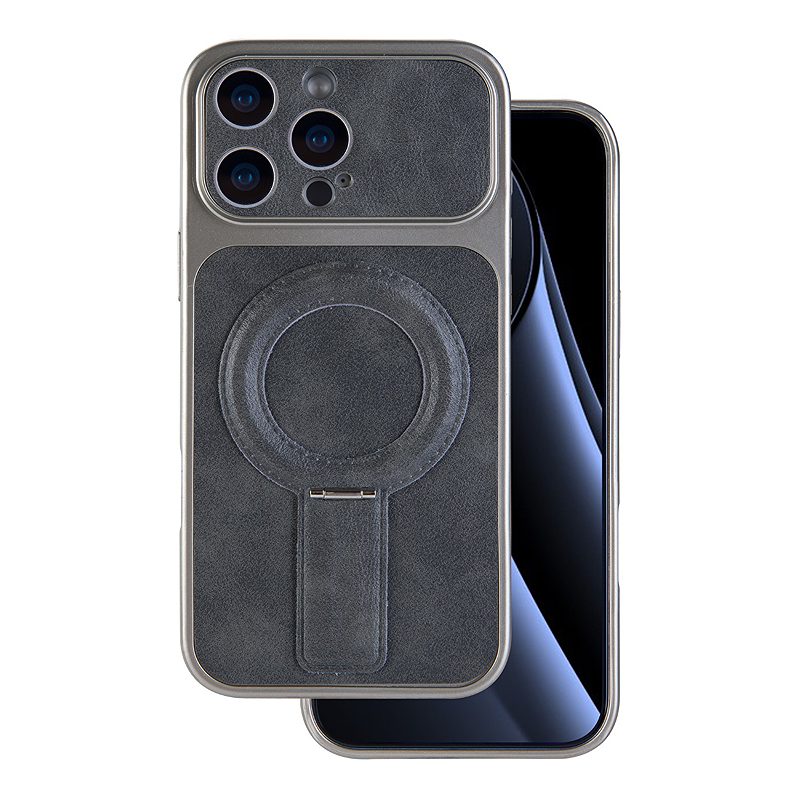 Luxgrip Mag case for iPhone 15 Pro 6,1" grey