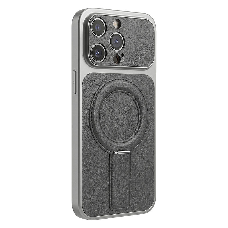 Luxgrip Mag case for iPhone 15 Pro 6,1" grey