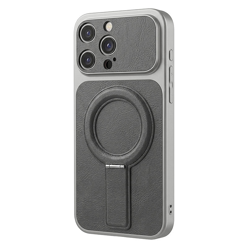 Luxgrip Mag case for iPhone 15 Pro 6,1" grey