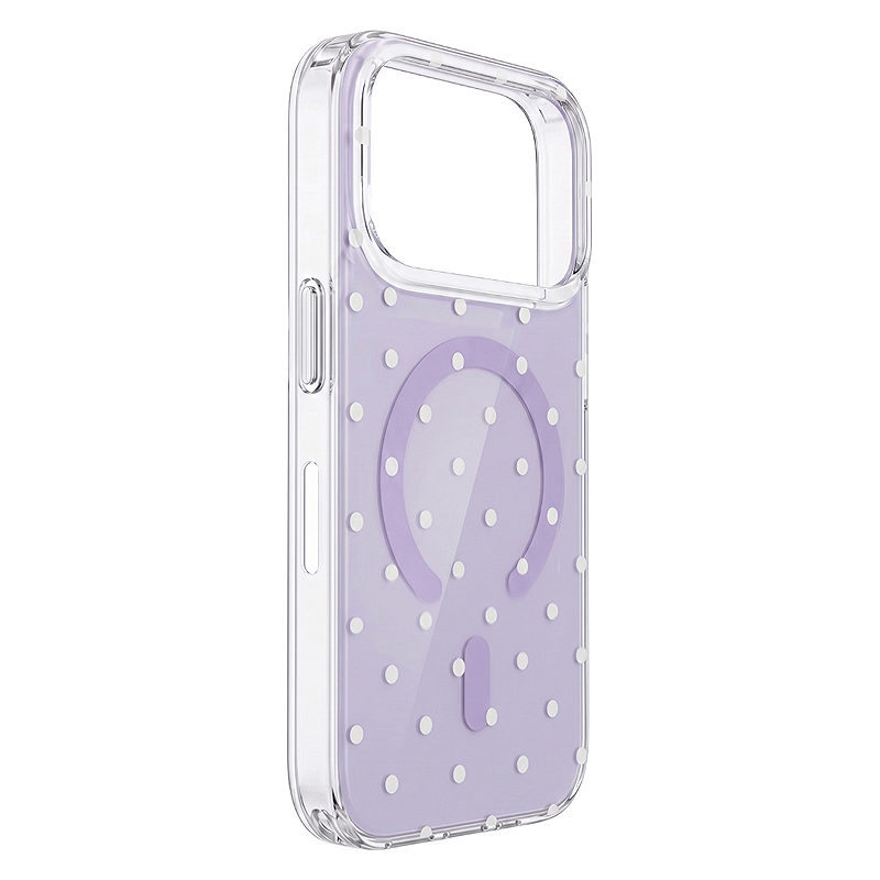 Bubble Dots Mag case for Samsung S25 Ultra purple