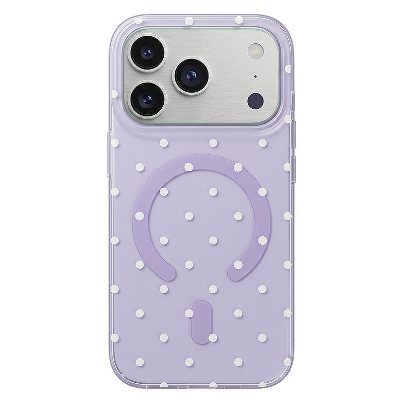 Bubble Dots Mag case for Samsung S25 Ultra purple