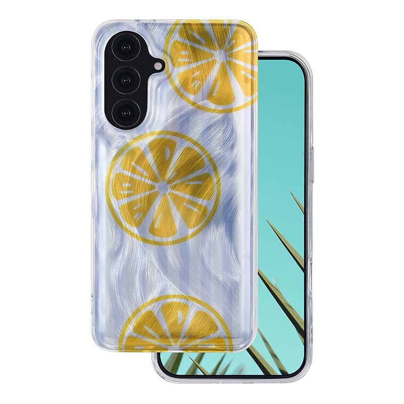 Ultra Trendy Summer case for Samsung Galaxy S24 / S25 lemon