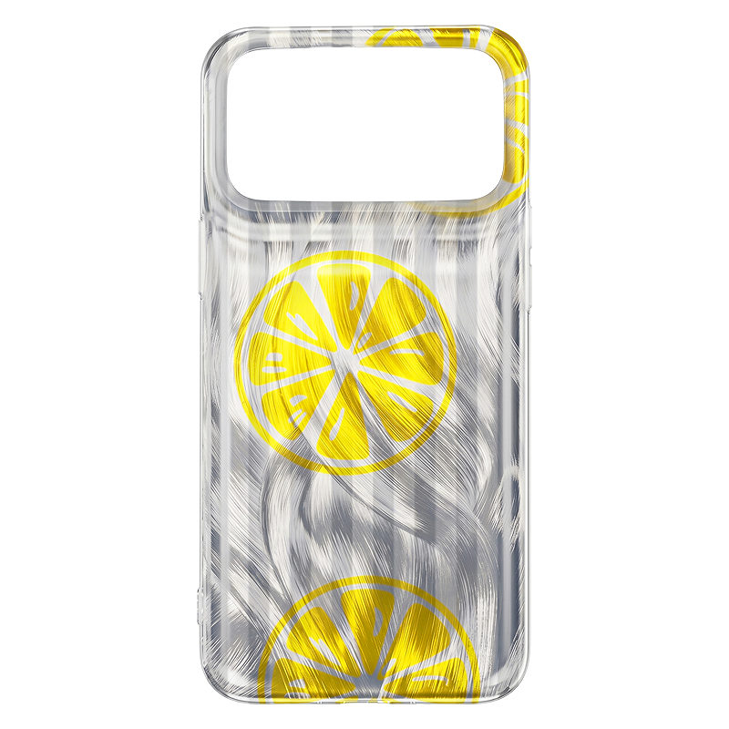 Ultra Trendy Summer case for Samsung Galaxy S26 lemon