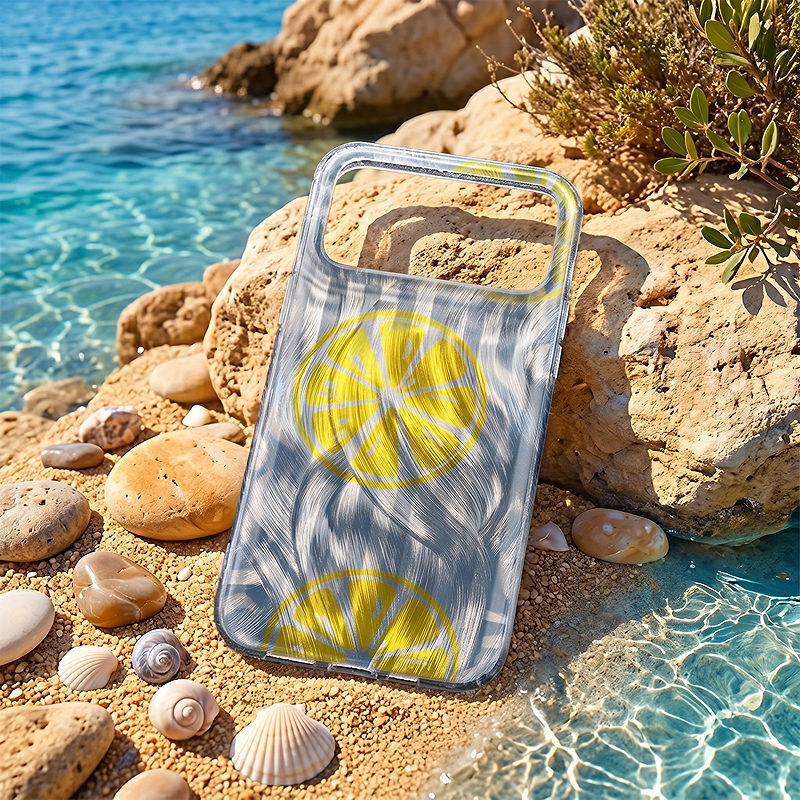 Ultra Trendy Summer case for Samsung Galaxy S26 lemon