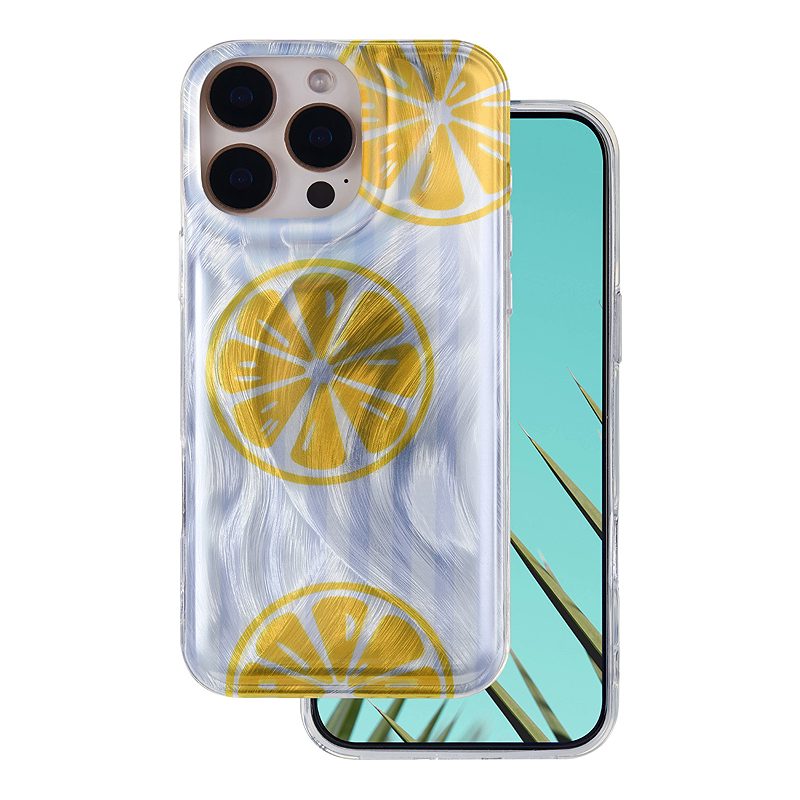 Ultra Trendy Summer case for Motorola Edge 70 Fusion lemon