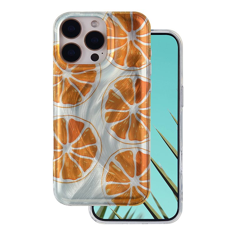Ultra Trendy Summer case for Motorola Edge 70 Fusion orange