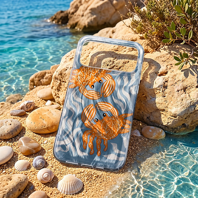 Ultra Trendy Summer case for iPhone 17 6,3" crab