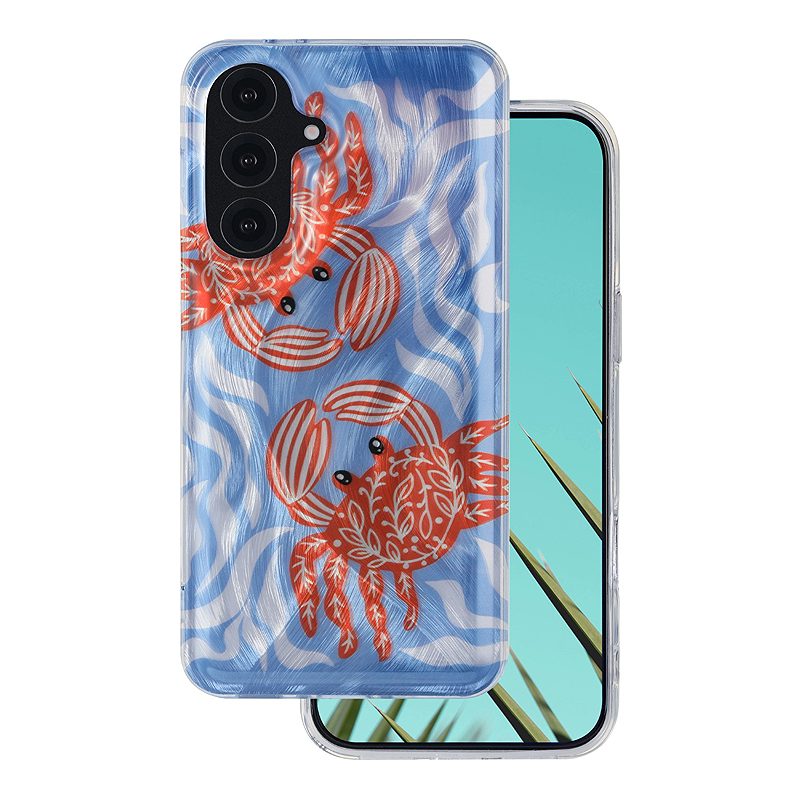 Ultra Trendy Summer case for Samsung Galaxy A37 5G crab