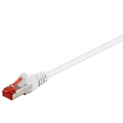 Patchkabel Cat6 FTP hvid 0,5m