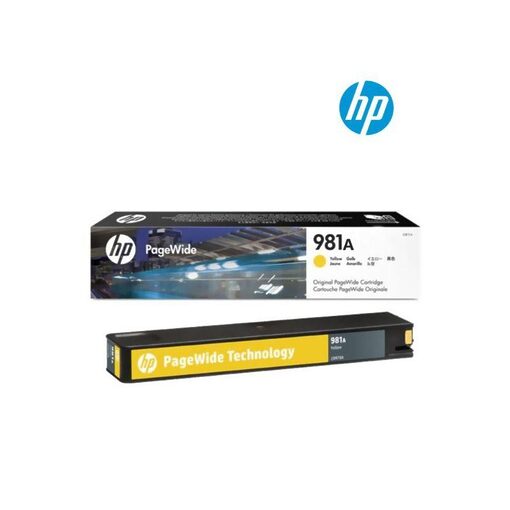 HP Ink-Cartridge J3M70A standard capacity No. 981A yellow