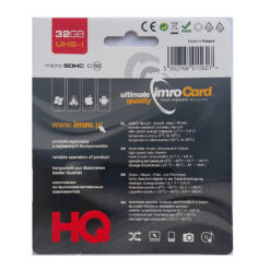 Alternative view of Imro MicroSD 32GB cl.10 | UHS-I