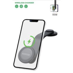 T-PHOX MAG ON 15W MAGNETIC WIRELESS CAR MOUNT BLACK