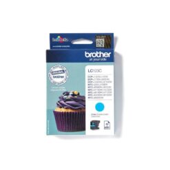 Alternative view of Brother Ink LC123C / LC-123C Cyan