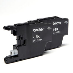 Alternative view of Brother LC-1240BKBP2 blækpatron Original Standard udbytte Sort