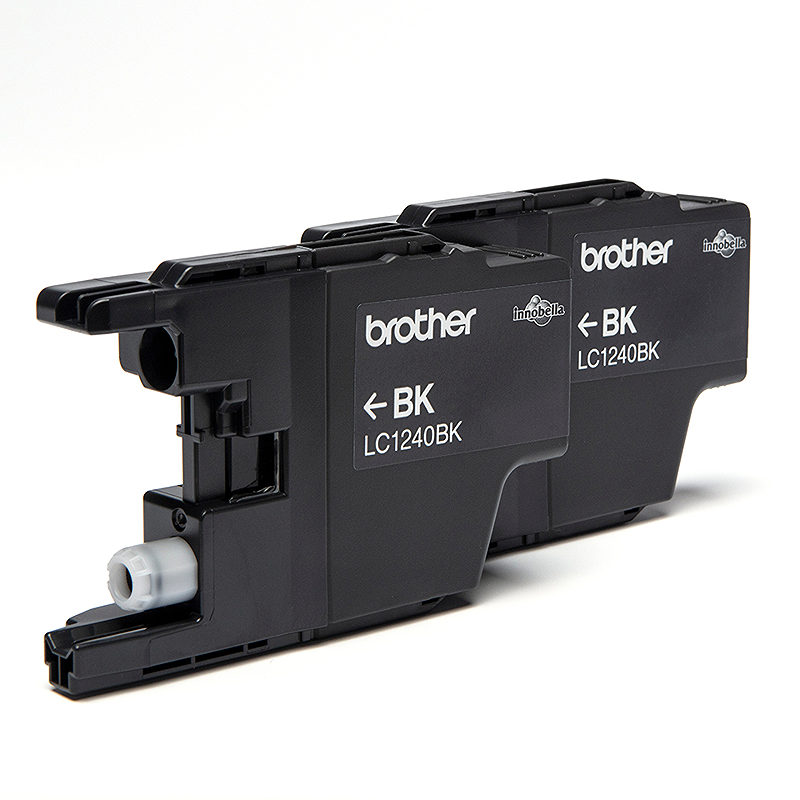 Brother LC-1240BKBP2 blækpatron Original Standard udbytte Sort - Billede 2