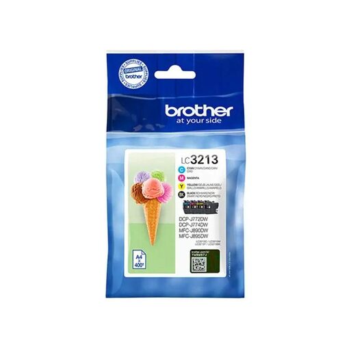 Brother Ink Cart. LC-3213VALDR Value Pack High Capacity für DCP-J572DW/J772DW/J774DW/ MFC-J491DW/J497DW/J890DW (bk/c/m/y) - Image 3