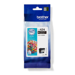 Brother LC424BK blækpatron 1 stk Original Sort