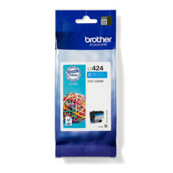 Brother LC424C blækpatron 1 stk Original Blå