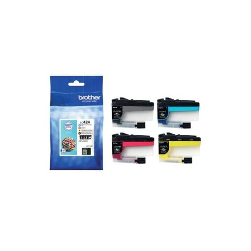 Brother Ink Cart. LC-424C for DCP-J1200DW cyan LC424C - Image 3