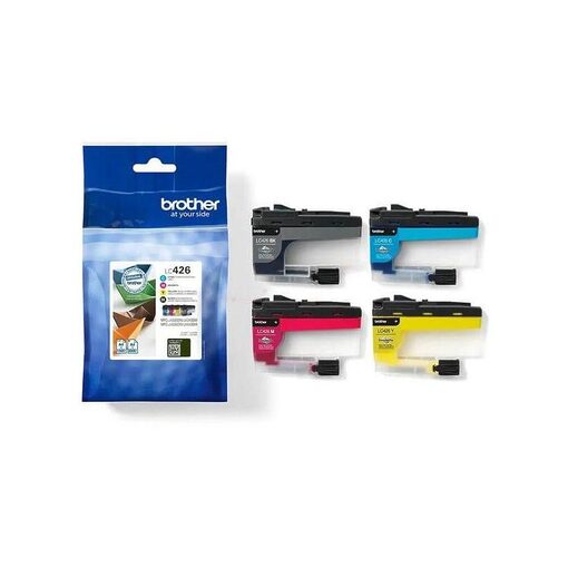 Brother Ink Cart. LC-426VAL MFC-J4335DW, MFC-J4340DW, MFC-J4540DW, MFC-J45400WXL black/cyan/magenta/yellow LC426VAL - Image 2