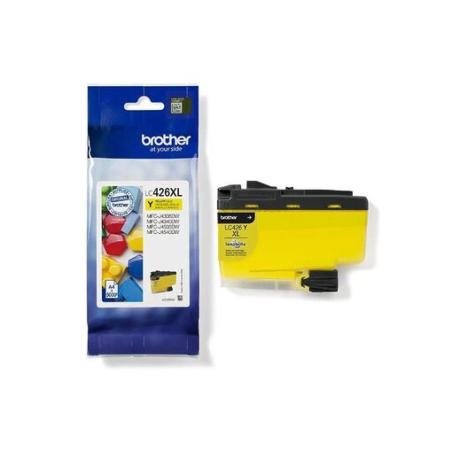 Brother Ink Cart. LC-426XLY for MFC-J4340DW, -J4540DW, -J4540DWXL High Capacity yellow LC426XLY - Image 2