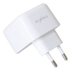 WALL CHARGER MX THUNDER PD 35W, 2xUSB-C WHITE