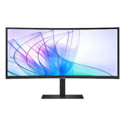 Alternative view of Samsung S65VC computer monitor