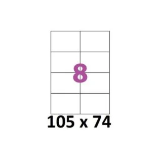 Universal Label A4 105x74 8*etiket
