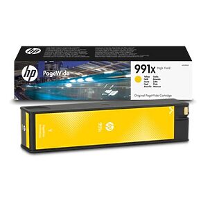 WHP Ink Cart. M0J98AE No. 991X für PageWide Managed P77740dw/ P77750z/Pro 750dw/772dn/777z yellow high capacity