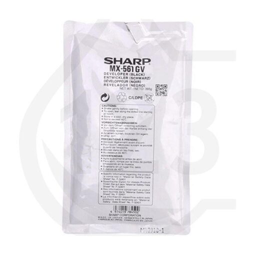 Sharp Developer MX-561GV: MX-M364N, -M365N, -M464, -M564, -M465, -M565, MX-M3050,  -M3550, -M4050, -M5050, -M6050 black