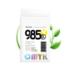 Brother LC985Y blæk CMYK