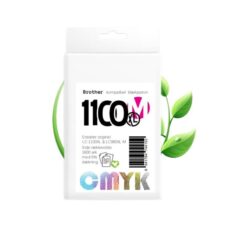 Brother LC980M/LC1100M blæk CMYK