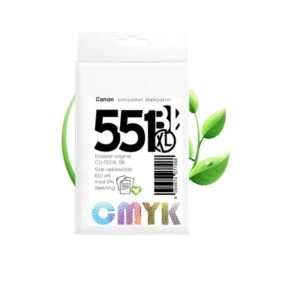 Canon CLI 551BK blæk CMYK