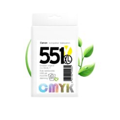 Canon CLI 551Y blæk CMYK