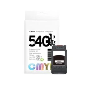 Alternative view of Canon PG540XLBK blæk CMYK