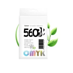 Canon PG560BK blæk CMYK