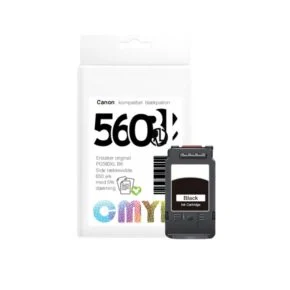 Alternative view of Canon PG560BK blæk CMYK