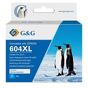 Epson 604XL C blæk G&G