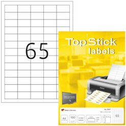 Universal Etiketter 65 labels pr ark