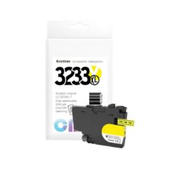 Alternative view of Brother LC3233Y blæk CMYK