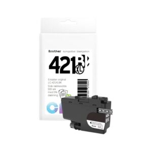 Alternative view of Brother LC421XL BK blæk CMYK