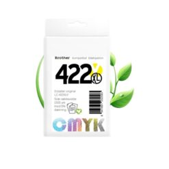Brother LC422XL Y blæk CMYK