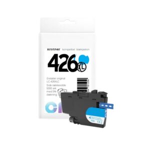 Alternative view of Brother LC426XLC blæk CMYK