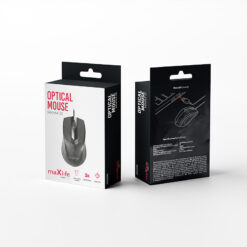 Maxlife Home Office MXHM-01 optical mouse 1000 DPI 1,2 m black - Billede 5