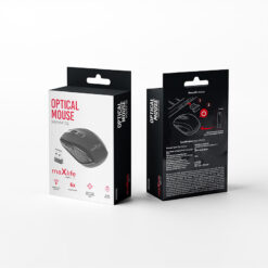 Maxlife Home Office MXHM-02 wireless optical mouse 800/1000/1600 DPI black - Billede 4