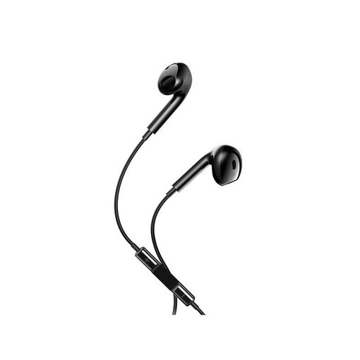 maXlife USB-C Wired Earphones Black - Image 2