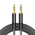 Maxlife audio cable jack 3.5 mm - jack 3.5 mm 1m black