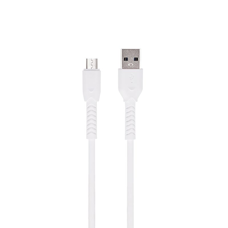 Alternative view of Maxlife MXUC-04 cable USB - microUSB 1,0 m 3A white