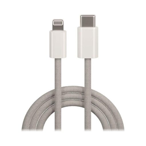 maXlife 1m USB-C Lightning Kabel grå 20W - Image 2