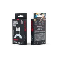 maXlife 1m 20W USB-C Lightning PD Kabel